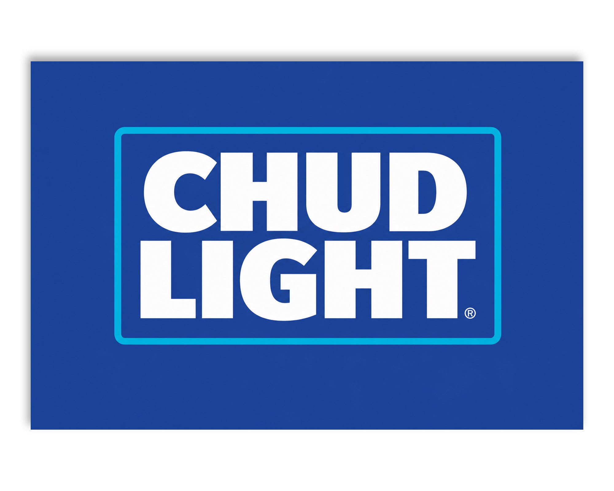 Chud Light Vinyl Sticker