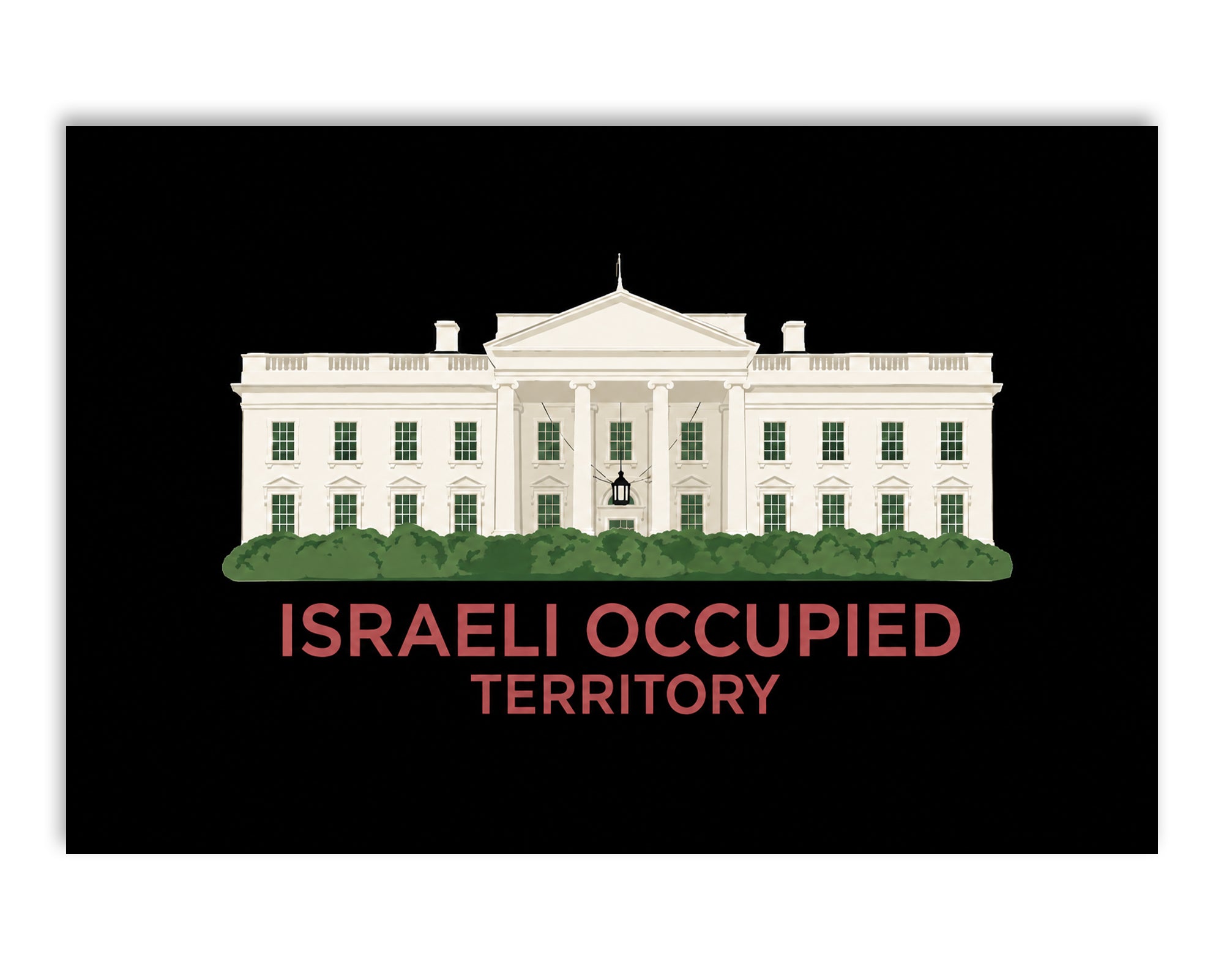 Israeli Occupied Territory Vinyl Sticker