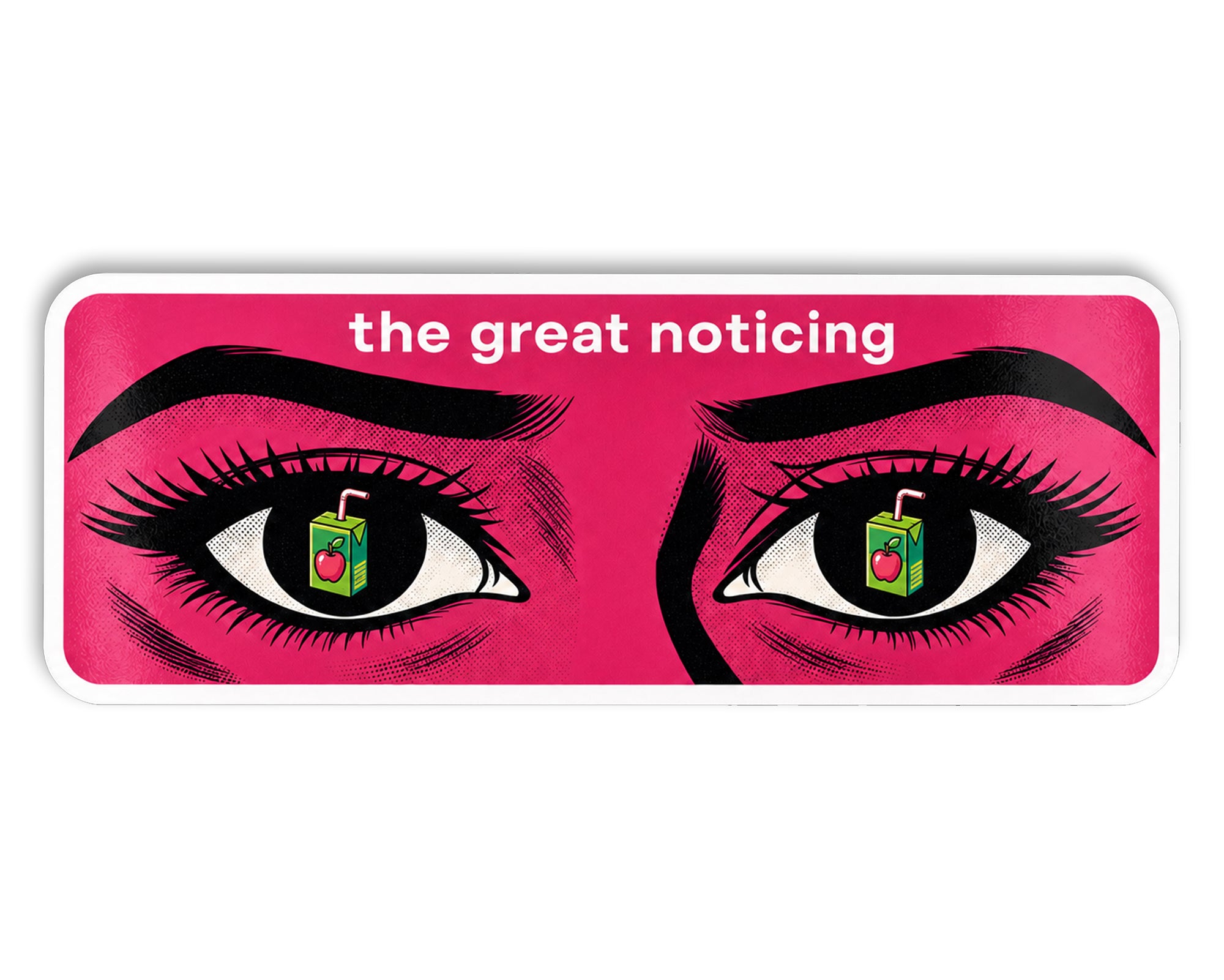 The Great Noticing Vinyl Sticker