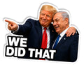 "We Did That" 20/50/100 Sticker Pack