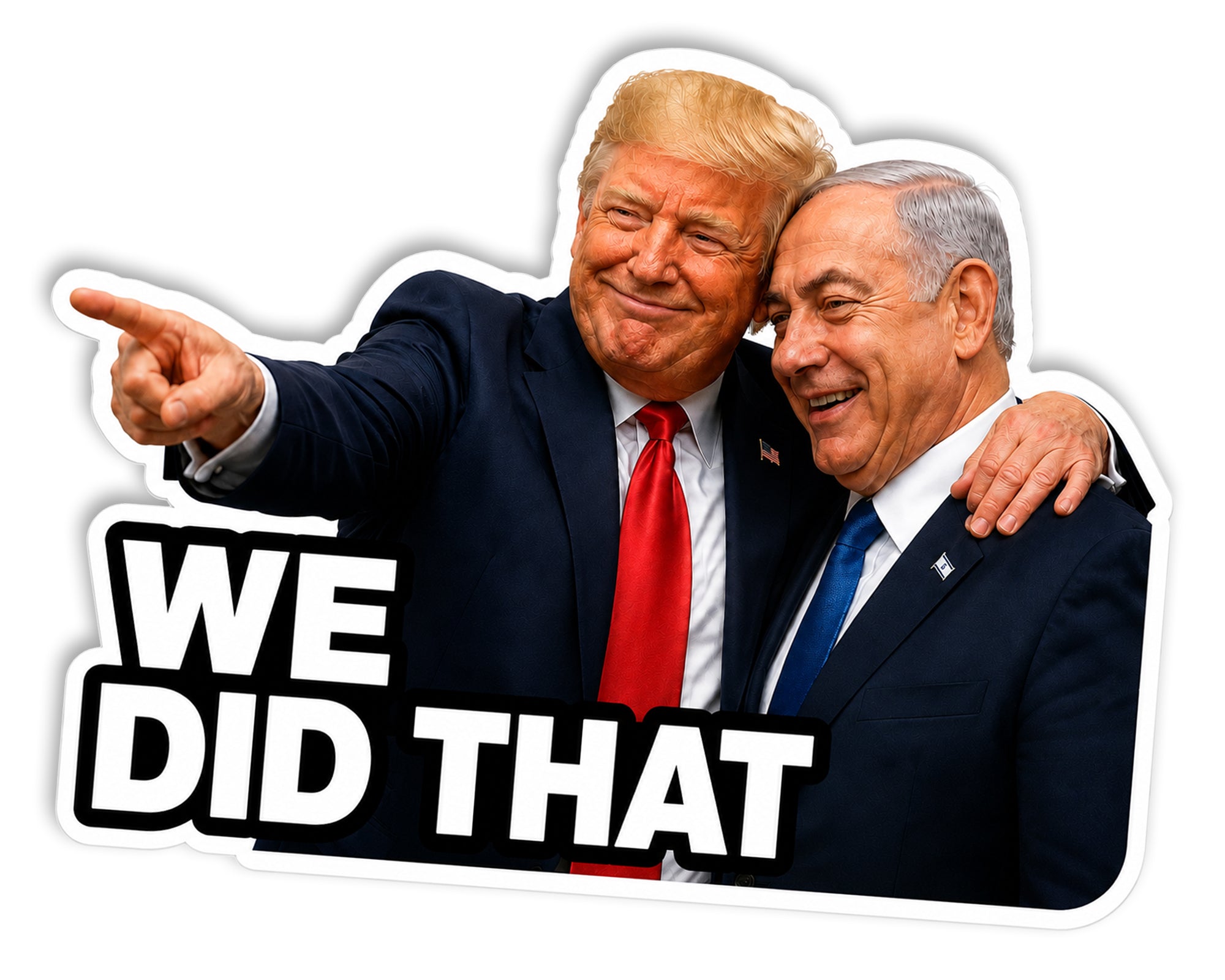 "We Did That" 20/50/100 Sticker Pack